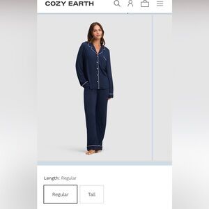 Navy cozy earth Pajama Set
